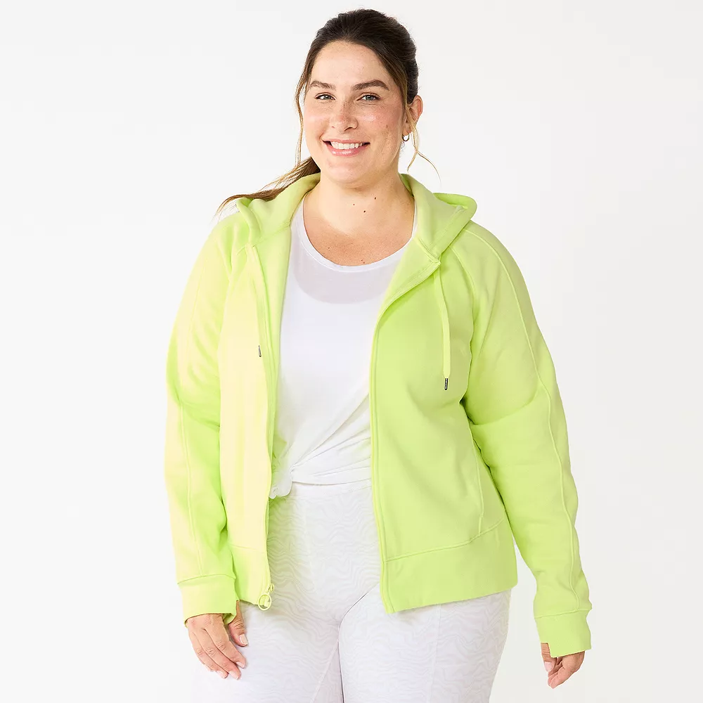 Plus Size Tek Gear® Ultrasoft Fleece Jacket 6 Plus Size Tek Gear® Ultrasoft Fleece Jacket - Image 4