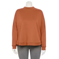 Plus Size Tek Gear® Ultrasoft Fleece Mockneck Sweatshirt 15 Plus Size Tek Gear® Ultrasoft Fleece Mockneck Sweatshirt -Adidas shop 5540359 Cinnamon Coffee