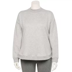 Plus Size Tek Gear® Ultrasoft Fleece Mockneck Sweatshirt 22 Plus Size Tek Gear® Ultrasoft Fleece Mockneck Sweatshirt -Adidas shop 5540359 Metro Heather
