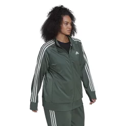 Plus Size adidas Essentials Warm-Up Slim Fit 3-Stripes Track Jacket 12 Plus Size adidas Essentials Warm-Up Slim Fit 3-Stripes Track Jacket -Adidas shop 5542165 ALT2