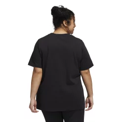 Plus Size adidas Floral Graphic Tee -Adidas shop 5542272 ALT