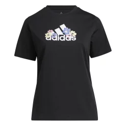 Plus Size adidas Floral Graphic Tee -Adidas shop 5542272 ALT5