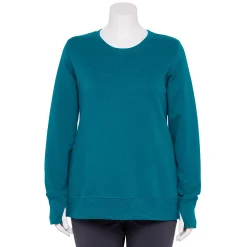 Plus Size Tek Gear® Ultrasoft Fleece Sweatshirt 15 Plus Size Tek Gear® Ultrasoft Fleece Sweatshirt -Adidas shop 5542897 Night Life Teal