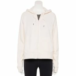 Women's Tek Gear® Ultrasoft Fleece Jacket -Adidas shop 5543170 Natural Scallop