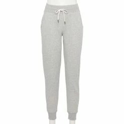 Petite Tek Gear® Ultrasoft Fleece Joggers -Adidas shop 5543172 Metro Heather