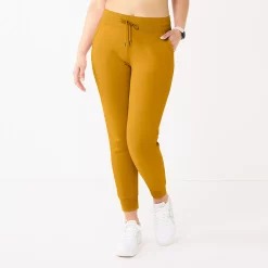 Women's Tek Gear® Ultrasoft Fleece Jogger Pants -Adidas shop 5543907 Brassy Gold