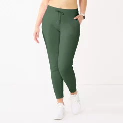 Women's Tek Gear® Ultrasoft Fleece Jogger Pants -Adidas shop 5543907 Esta Olive