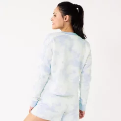 Women's Tek Gear® Ultrasoft Fleece Easy Crop Sweatshirt -Adidas shop 5543908 ALT