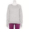 Women's Tek Gear® Easy Ultrasoft Fleece Sweatshirt -Adidas shop 5543912 Metro Heather