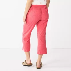 Women's Sonoma Goods For Life® Cropped Lightweight Lounge Pants -Adidas shop 5545996 ALT