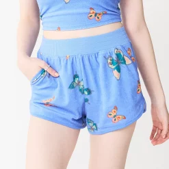 Juniors' SO® Towel Terry Dolphin Shorts 17 Juniors' SO® Towel Terry Dolphin Shorts -Adidas shop 5554414 Peri Butterfly