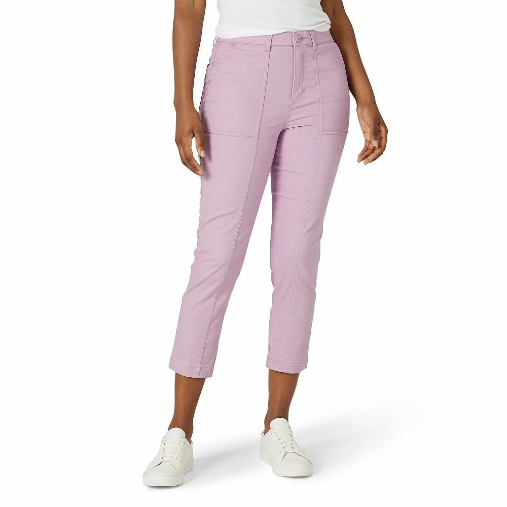 Women's Lee® Ultra Lux Utility Seamed Crop Pants 4 Women's Lee® Ultra Lux Utility Seamed Crop Pants - Image 2
