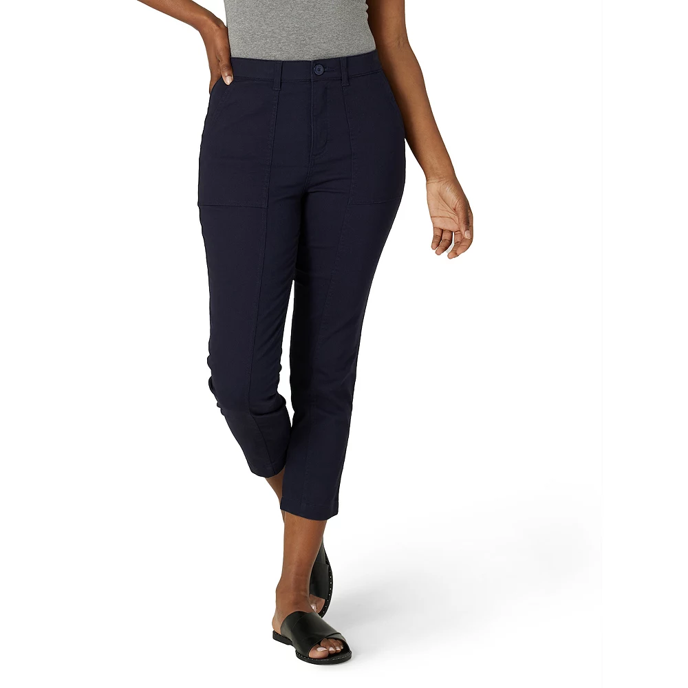 Women's Lee® Ultra Lux Utility Seamed Crop Pants 8 Women's Lee® Ultra Lux Utility Seamed Crop Pants - Image 6