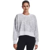 Women's Under Armour Camo Rival Fleece Crew Sweatshirt -Adidas shop 5556480 White