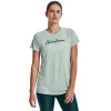 Women's Under Armour Twist Script Wordmark Tech Tee 1 Women's Under Armour Twist Script Wordmark Tech Tee -Adidas shop 5556795 Opal Green