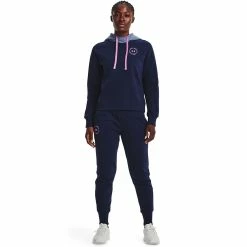 Women's Under Armour Rival Fleece Colorblock Hoodie -Adidas shop 5556876 ALT2