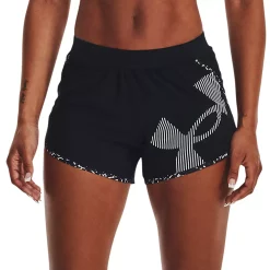 Women's Under Armour Fly-By 2.0 Logo Graphic Shorts