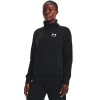 Women's Under Armour Rival Fleece 1/2-Zip Pullover -Adidas shop 5556990 Black