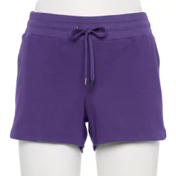 Women's Tek Gear® Essential Drawstring Shorts -Adidas shop 5557777 Blake Grape