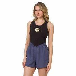 Juniors' Hurley Sun "Hurley" Logo Handkerchief Tank -Adidas shop 5559530 ALT2