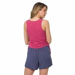 Juniors' Hurley Flower Chain Logo Drawstring Tank -Adidas shop 5559652 ALT