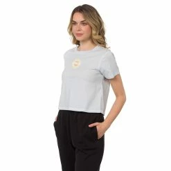 Juniors' Hurley Sun Logo Cropped Tee -Adidas shop 5559685 ALT2