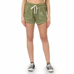 Juniors' Hurley Comfy Drawstring Palm Tree Shorts