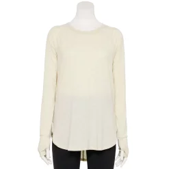 Women's Tek Gear® Long Sleeve Tunic -Adidas shop 5560866 Metro Heather