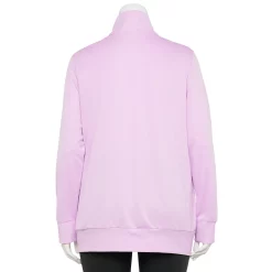 Plus Size adidas Textured Full-Zip Jacket -Adidas shop 5561785 ALT