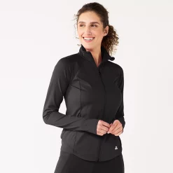 Women's Tek Gear® Performance Jacket -Adidas shop 5561918 Black