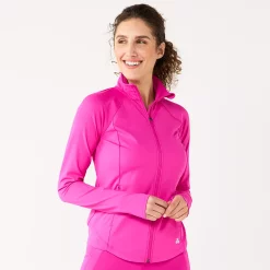 Women's Tek Gear® Performance Jacket -Adidas shop 5561918 Fuchsia Cashmere