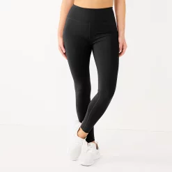Petite Tek Gear® Ultrastretch High-Waisted Side Pocket Leggings -Adidas shop 5567546 Black