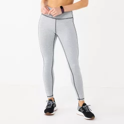 Petite Tek Gear® Ultrastretch High-Waisted Side Pocket Leggings -Adidas shop 5567546 Gray