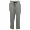 Plus Size Tek Gear® Weekend French Terry Ankle Pants 2 Plus Size Tek Gear® Weekend French Terry Ankle Pants -Adidas shop 5568027 Charcoal