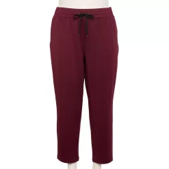Plus Size Tek Gear® Weekend French Terry Ankle Pants 12 Plus Size Tek Gear® Weekend French Terry Ankle Pants -Adidas shop 5568027 Night Sangria