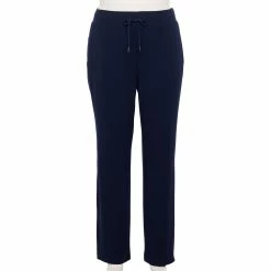 Plus Size Tek Gear® French Terry Straight-Leg Pants 9 Plus Size Tek Gear® French Terry Straight-Leg Pants -Adidas shop 5568084 Navy Romance