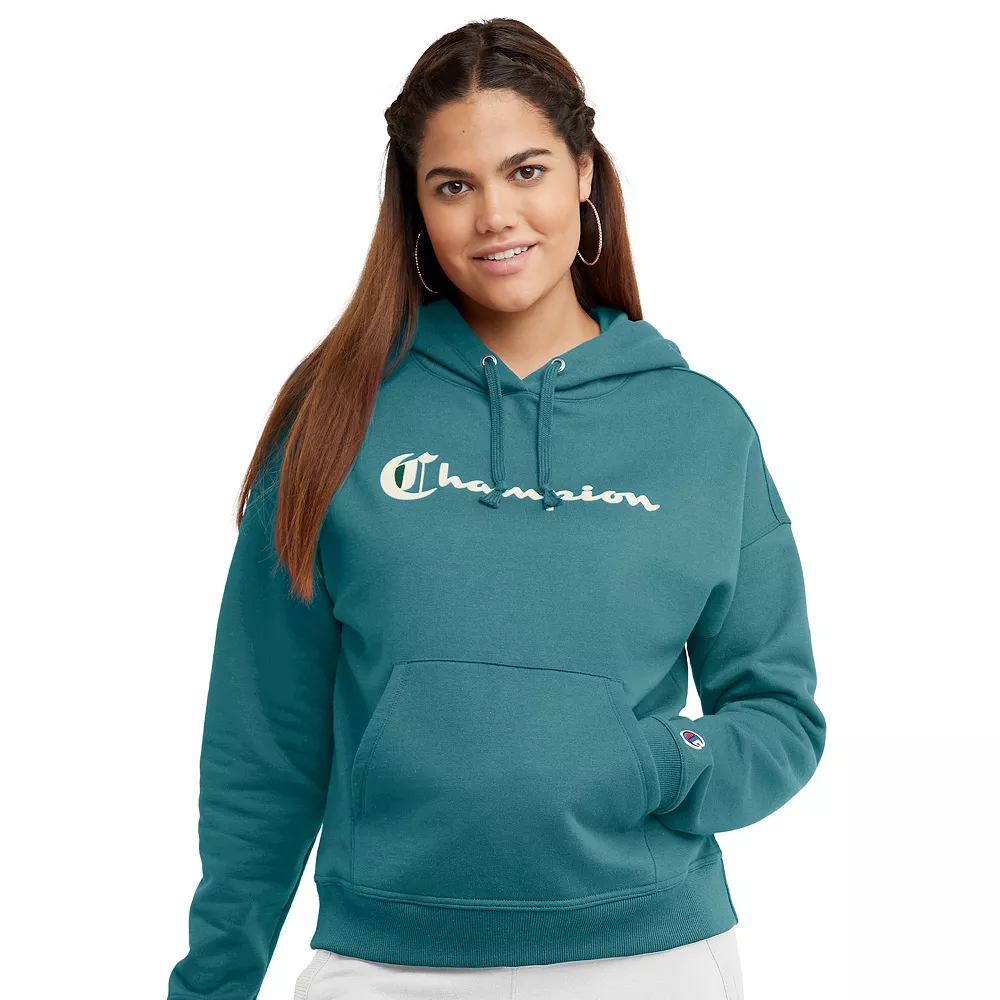 Women's Champion® Powerblend Fleece Hoodie 3 Women's Champion® Powerblend Fleece Hoodie