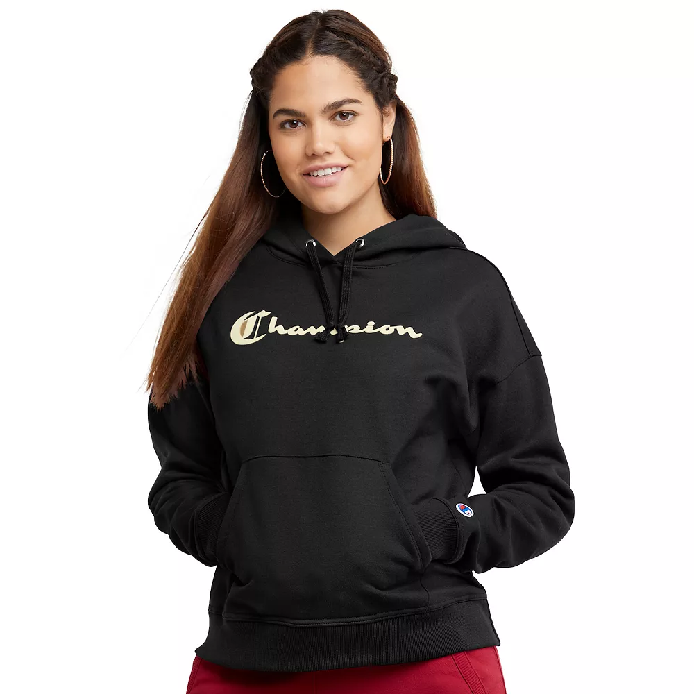 Women's Champion® Powerblend Fleece Hoodie 5 Women's Champion® Powerblend Fleece Hoodie - Image 3