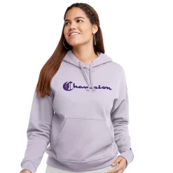 Women's Champion® Powerblend Fleece Hoodie 11 Women's Champion® Powerblend Fleece Hoodie -Adidas shop 5568937 Smoked Lilac