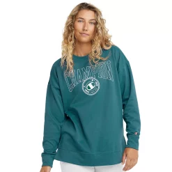 Women's Champion® Game Day Oversized Sweatshirt -Adidas shop 5568984 Aqua Tonic