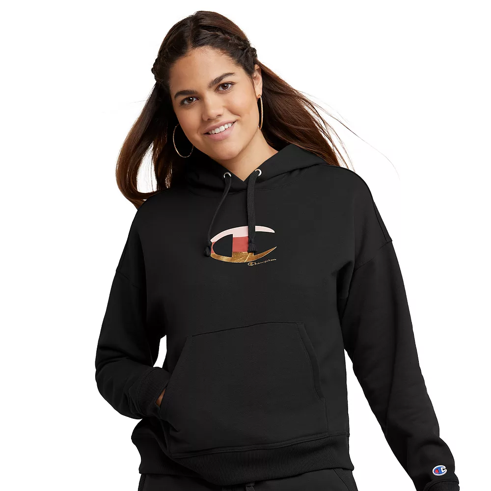Women's Champion® Powerblend Fleece Hoodie 7 Women's Champion® Powerblend Fleece Hoodie - Image 5