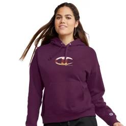 Women's Champion® Powerblend Fleece Hoodie 12 Women's Champion® Powerblend Fleece Hoodie -Adidas shop 5569022 Plum Port