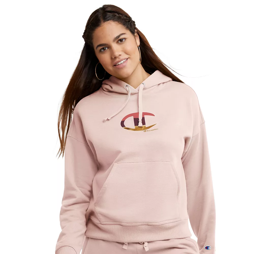 Women's Champion® Powerblend Fleece Hoodie 4 Women's Champion® Powerblend Fleece Hoodie - Image 2