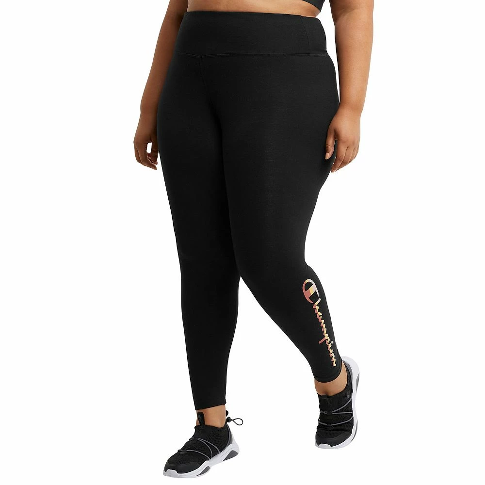 Plus Size Champion® Authentic High-Waisted 7/8 Leggings 3 Plus Size Champion® Authentic High-Waisted 7/8 Leggings