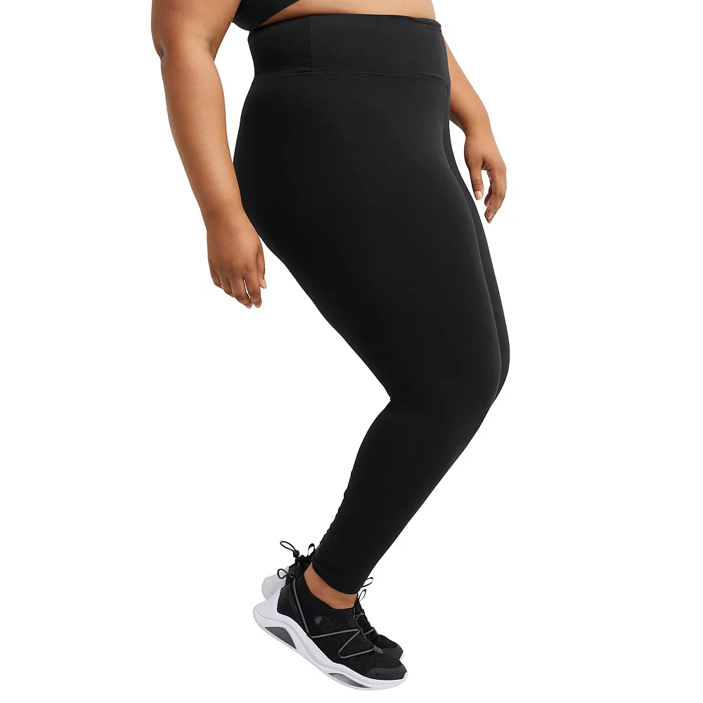 Plus Size Champion® Authentic High-Waisted 7/8 Leggings 5 Plus Size Champion® Authentic High-Waisted 7/8 Leggings - Image 3