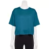 Women's Tek Gear® Crop Easy Tee 2 Women's Tek Gear® Crop Easy Tee -Adidas shop 5575182 Blue Crayon