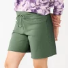 Women's Sonoma Goods For Life® Drawstring Bermuda Shorts