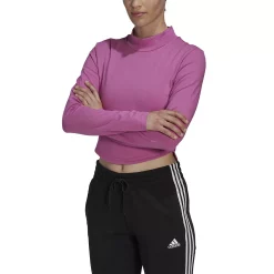 Women's adidas Holidayz Fleece Mockneck Top -Adidas shop 5577959 ALT3