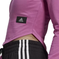 Women's adidas Holidayz Fleece Mockneck Top -Adidas shop 5577959 ALT5