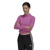 Women's adidas Holidayz Fleece Mockneck Top 1 Women's adidas Holidayz Fleece Mockneck Top -Adidas shop 5577959 Semi Pulse Lilac